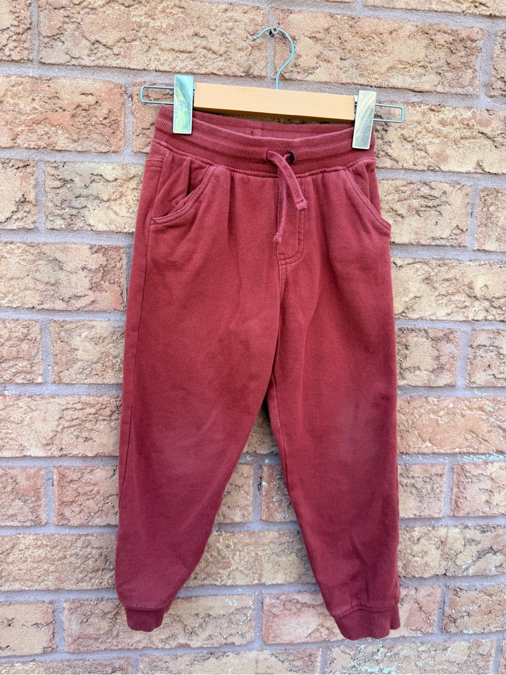 10/$25 • George Kids Cozy Drawstring Joggers - Rust Red